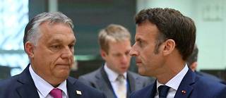 Concernant la taxe sur les multinationales, Viktor Orban demeure insensible aux arguments du président français.
