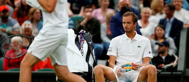 Daniil Medvedev, actuel numero un mondial a l'ATP, rejouera-t-il un jour a Wimbledon ? Difficile de le predire pour l'instant.
