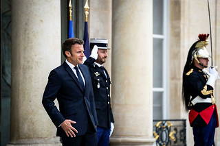 Emmanuel Macron le 7 juin à l'Élysée. Le président n’a pas seulement perdu sa majorité mais le fil de son quinquennat et ses électeurs.
