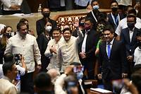 Philippines: le nouveau pr&eacute;sident Ferdinand Marcos Jr pr&ecirc;te serment