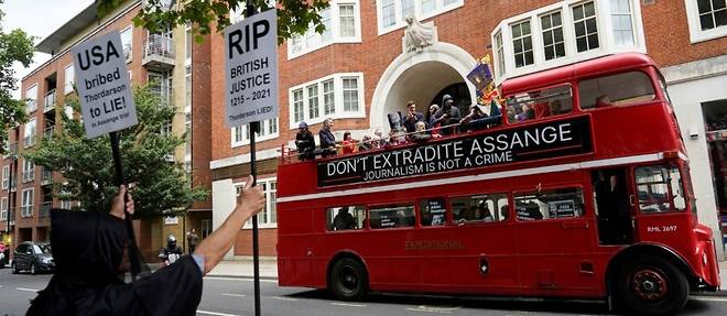 Royaume-Uni: Assange fait appel de la decision de son extradition vers les Etats-Unis