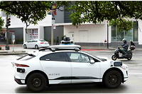 Une voiture autonome dans les rues de San Francisco (illustration)
