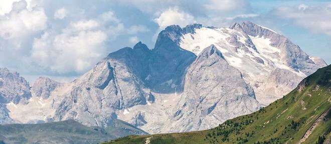Le glacier de Marmolada, dans les Dolomites, est le coeur d'une catastrophe naturelle. (Photo d'illustration)
