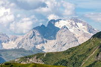 Le glacier de Marmolada, dans les Dolomites, est le coeur d'une catastrophe naturelle. (Photo d'illustration)
