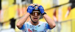 Dylan Groenewegen est arrivé premier de la 3e étape du Tour de France, dimanche 3 juillet.
