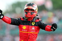 Formule 1&nbsp;: Carlos Sainz, vainqueur du Grand Prix de Grande-Bretagne