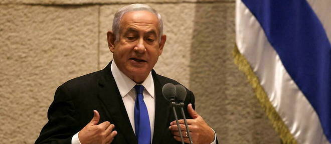 Benyamin Netanyahou devant le Parlement israelien le 30 juin.
