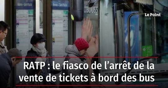 Vidéo Ratp Le Fiasco De L Arrêt De La Vente De Tickets à Bord Des Bus Vidéo Ratp Le Fiasco De L Arrêt De La Vente De Tickets à Bord Des Bus