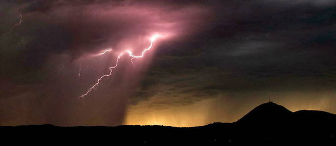 Les averses orageuses vont se multiplier mercredi dans les Pyrenees. (image d'illustration)
