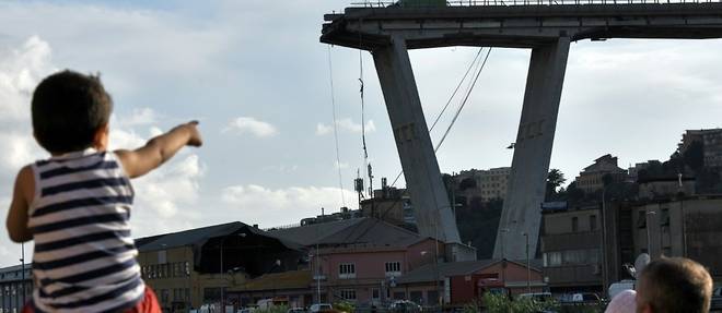 Italie : quatre ans apres, proces  sous haute tension du pont effondre de Genes