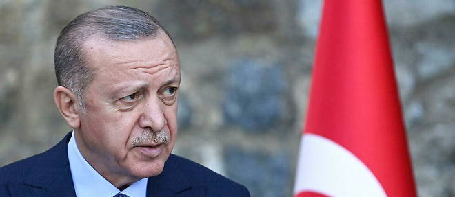 Le president turc, Recep Tayyip Erdogan, en 2021.
