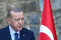 Le président turc, Recep Tayyip Erdogan, en 2021.
