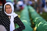 A Srebrenica, inhumation douloureuse de 50 victimes