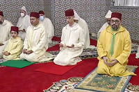 Maroc&nbsp;: premi&egrave;re apparition publique de Mohammed VI gu&eacute;ri du Covid