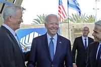 Biden clame son soutien &agrave; Isra&euml;l lors de sa premi&egrave;re tourn&eacute;e au Moyen-Orient