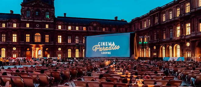 Initie par le groupe MK2 en 2013, le festival Cinema Paradiso revient du 15 au 18 juillet dans la cour carree du Louvre.
