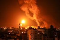 Frappes isra&eacute;liennes sur Gaza apr&egrave;s des tirs de roquettes