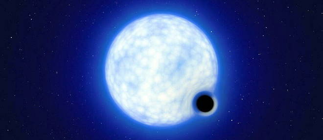 Un trou noir dormant de masse stellaire a ete decouvert dans le Grand Nuage de Magellan, une galaxie voisine de la notre.
 
