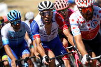 Malgré ses multiples tentatives depuis le début du Tour, Thibaut Pinot n'est pas parvenu à aller au bout. 
