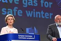 Bruxelles veut r&eacute;duire de 15% la consommation de gaz de l'UE pour s'affranchir de la Russie
