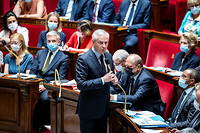 Bruno Le Maire, face aux députés le 19 juillet 2022, défendait la « trajectoire » gouvernementale de ne pas augmenter les impôts. Risque-t-il, à terme, une fronde au sein de la majorité ?

