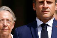 Popularit&eacute; en hausse pour Macron et Borne en juillet