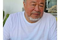 Ai Weiwei, chez lui, dans la région de Lisbonne, au Portugal, le 16 juillet.
