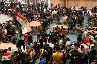 Crise politique en Irak: nouvelle irruption de manifestants pro-Sadr au Parlement