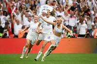 L'attaquante Chloe Kelly a délivré l'Angleterre grâce à un but en prolongations.
