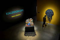 Une vue de l'exposition « Kaléidoscope - Dakar & Kinshasa », à Apt.

