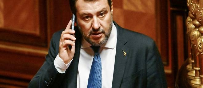 Italie: Salvini en campagne antimigrants sur l'ile de Lampedusa