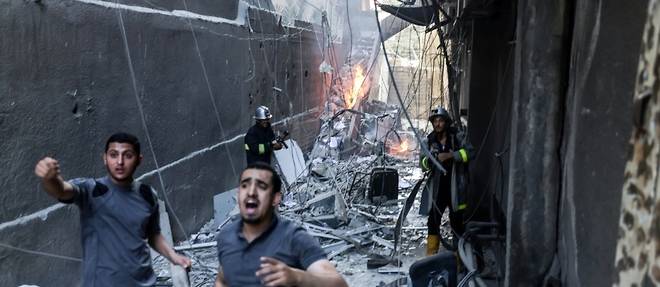 Peur et accablement a Gaza, de nouveau frappee par Israel