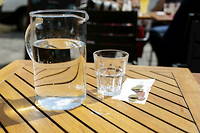 En Allemagne, les restaurants offrant de l'eau en carafe sont rares.
