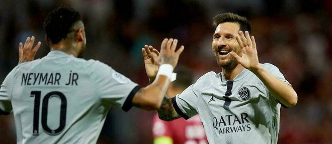Lionel Messi a ete l'auteur d'un double. 