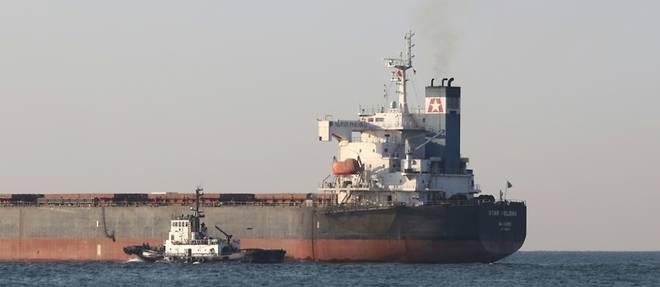 Quatre navires charges de cereales ont quitte les ports ukrainiens