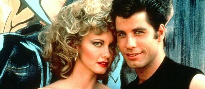 Olivia Newton-John et John Travolta dans "Grease" en 1978.