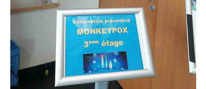 Dans une annexe du CHU de Nantes. Les creneaux de vaccination contre la variole du singe sont pris d'assaut partout en France.
