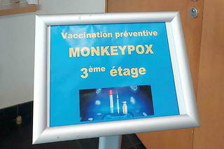 Dans une annexe du CHU de Nantes. Les créneaux de vaccination contre la variole du singe sont pris d'assaut partout en France.
