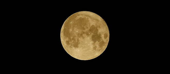 La derniere super lune de l'annee 2022 sera visible dans la nuit de jeudi a vendredi. (Image d'illustration)
