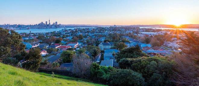 Une vue d'Auckland, l'une des principales villes de l'ile du Nord, en Nouvelle-Zelande.
