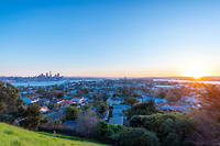 Une vue d'Auckland, l'une des principales villes de l'île du Nord, en Nouvelle-Zélande.

