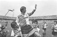Johan Cruyff lors de son dernier match le 13 mai 1984.
