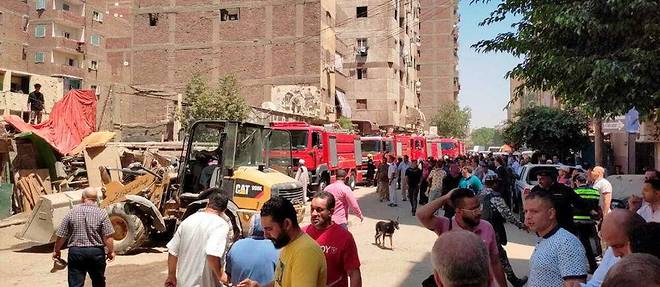 Un incendie dans une eglise au Caire, en Egypte, a fait 41 morts.

