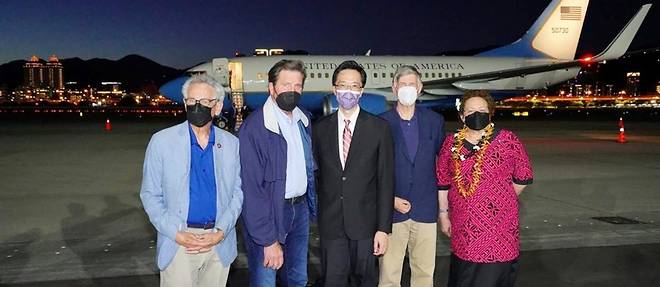 Une delegation du Congres americain arrive a Taiwan dans la foulee de la visite de Pelosi