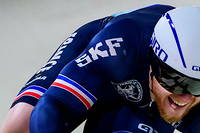 Cyclisme&nbsp;: S&eacute;bastien Vigier, champion d&rsquo;Europe de vitesse sur piste
