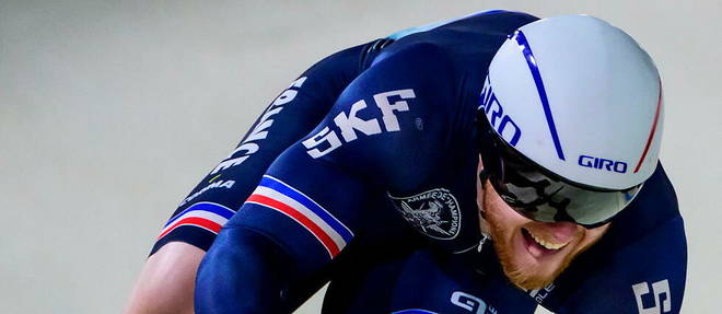 Le cycliste Sebastien Vigier est le nouveau champion d'Europe de vitesse sur piste.
