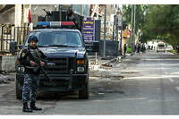 Les policiers irakiens etaient en pleine operation antidrogue au moment de la decouverte du tableau.
