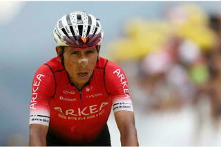 Nairo Quintana a été disqualifié du Tour de France après une infraction à l'interdiction d'usage du tramadol en compétition.
