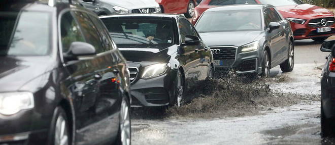 Mercredi, les orages ont cause des inondations dans certaines ville du Sud-Est.
