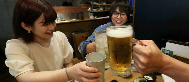 La consommation d'alcool a fortement chute ces dernieres annees au Japon. (Photo d'illustration)
